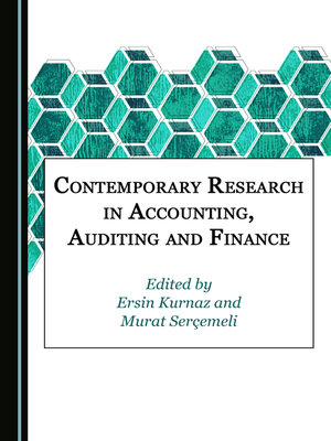 cover image of Contemporary Research in Accounting, Auditing and Finance